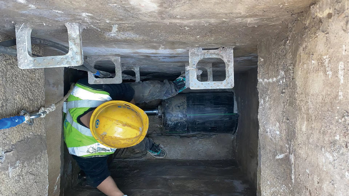 门源HDPE短管内衬法